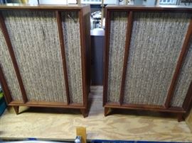 Wharfedale Model W70 speakers.
