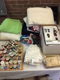 Sewing thread/Material/Patterns