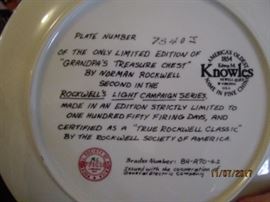 ROCKWELL LIGHT CAMPAIGN SERIES PLATE BACK