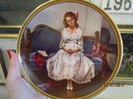 ROCKWELLS REDISCOVERD WOMEN PLATE - several in this series available.