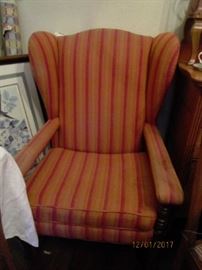 2 Wing back chairs