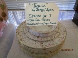 Jasmine by Sango/Japan China.  Service for 8