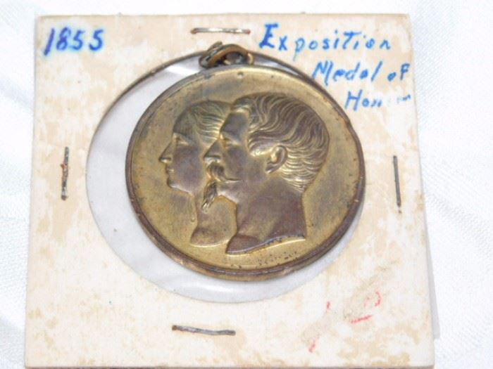 1855 Exposition Medal of Honor 