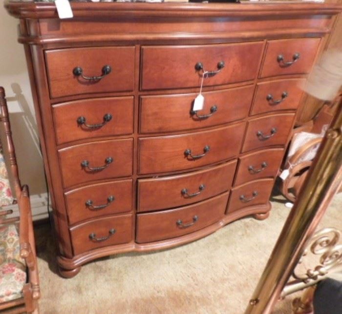 Nebraska Furniture Mart  solid wood dresser 5 by 4