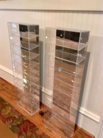 Clear display cases