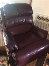 leather recliner