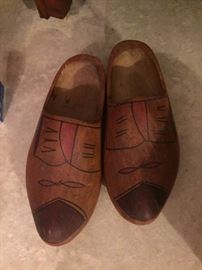 wooden shoes