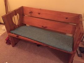 Oak bench