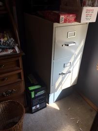 metal file cabinet