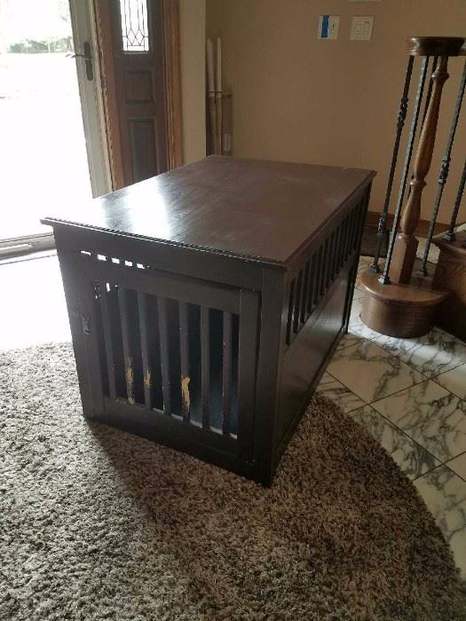 Dog Crate end table