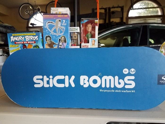 Stick Bombs game from Marbles store, Angry birds game