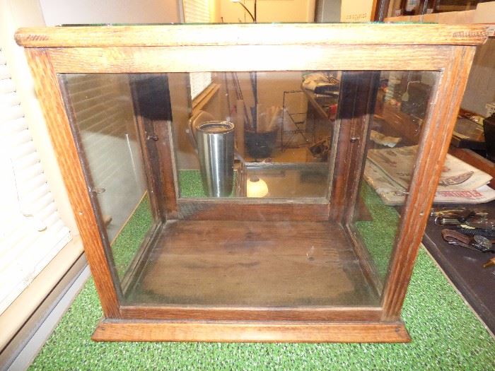 Vintage country store display case