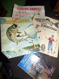 Vintage fishing magazines