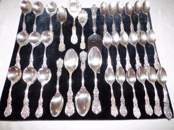 MORE "Francis I" sterling spoons