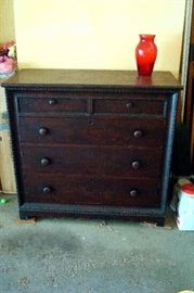 1840/60's mahogany cottage chest of drawers.