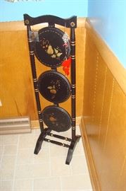 Hitchcock folding pie shelf.