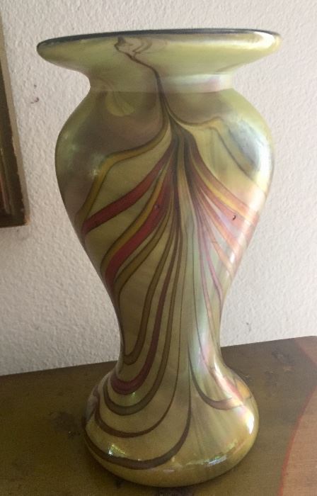 Lundberg Studio Art Glass Vase