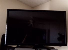 Samsung HDTV and wall mount