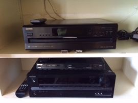 Onkyo Receiver and DVD player