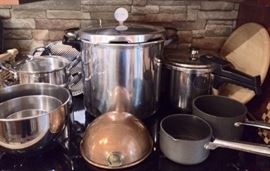 Cookware by Calphalon and Farberware