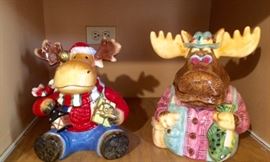 Fitz and Floyd and Enesco cookie jars