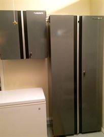 2 of the Husky storage cabinets