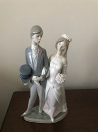 Lladro Bride and Groom