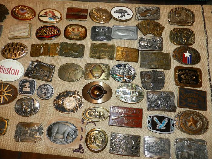 Belt Buckles and more belt buckles!