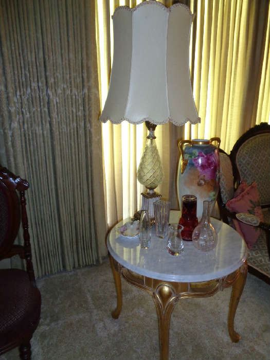 pair of these lamps & tables