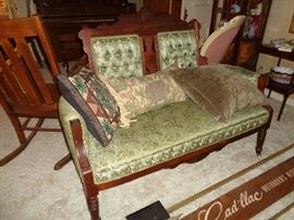 vintage loveseat\