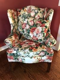 Drexel upholstered arm chair
