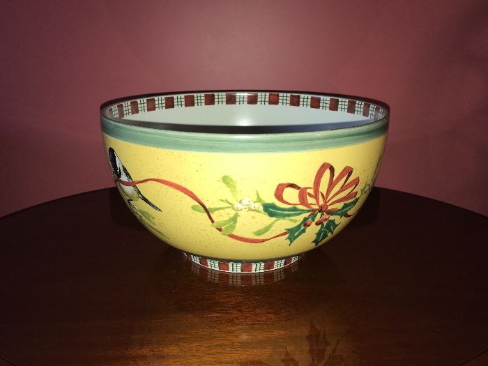 Lenox Winter Greetings Salad Bowl