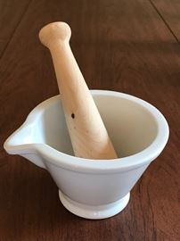 Mortar and pestle