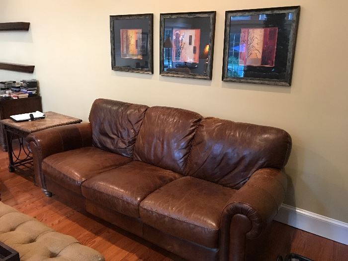 This room is filled with awesome DOMAIN furniture! Two of these babies - big, comfy, sturdy DOMAIN sofas...