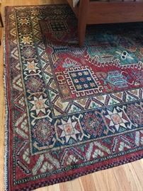 Earthy, oriental rug