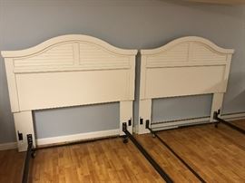 Love these. Double Beds - we have the box spring and mattresses as well if you need them. Perfect for a Cape Cod house or any other house!