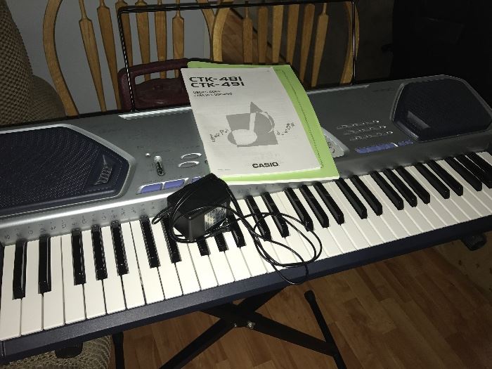 Casio CTK 491 - beginner keyboard