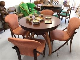 MCM Danish Dinette with 4 MCM chairs