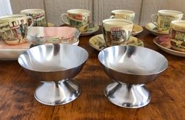 Stelton Stainless Denmark ice cream dishes