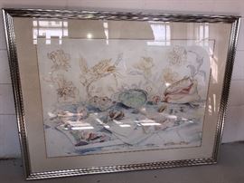 Harry I. Naar Watercolor, 1979