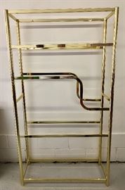 Milo Baughman - etagere - needs the glass shelves as we managed to break them.