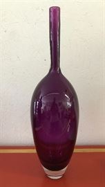 Plenty of beautiful Martha's Vineyard Glassworks Vases and other unusual pieces