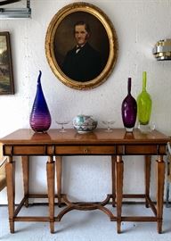 Designer modern console table