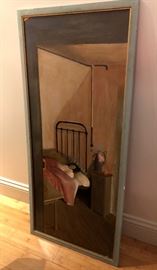 Signed painting J. Voyet (French,b.1927 - 2010 )