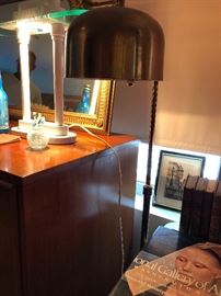 MCM Brass Floor Lamp