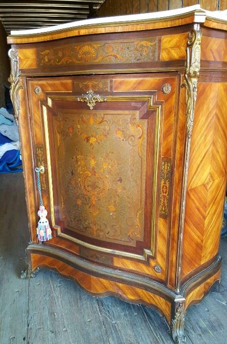 R J Horner credenza with marble top