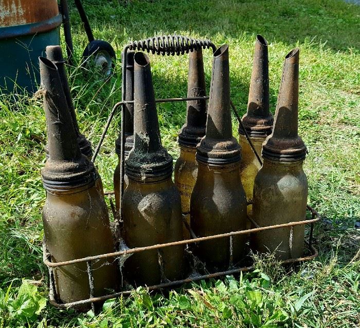 oil bottles
