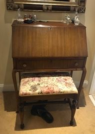 Vintage secretary / writing desk 