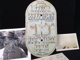 1914 Boy Scout Pocket Signal Disk