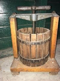Old cider press
